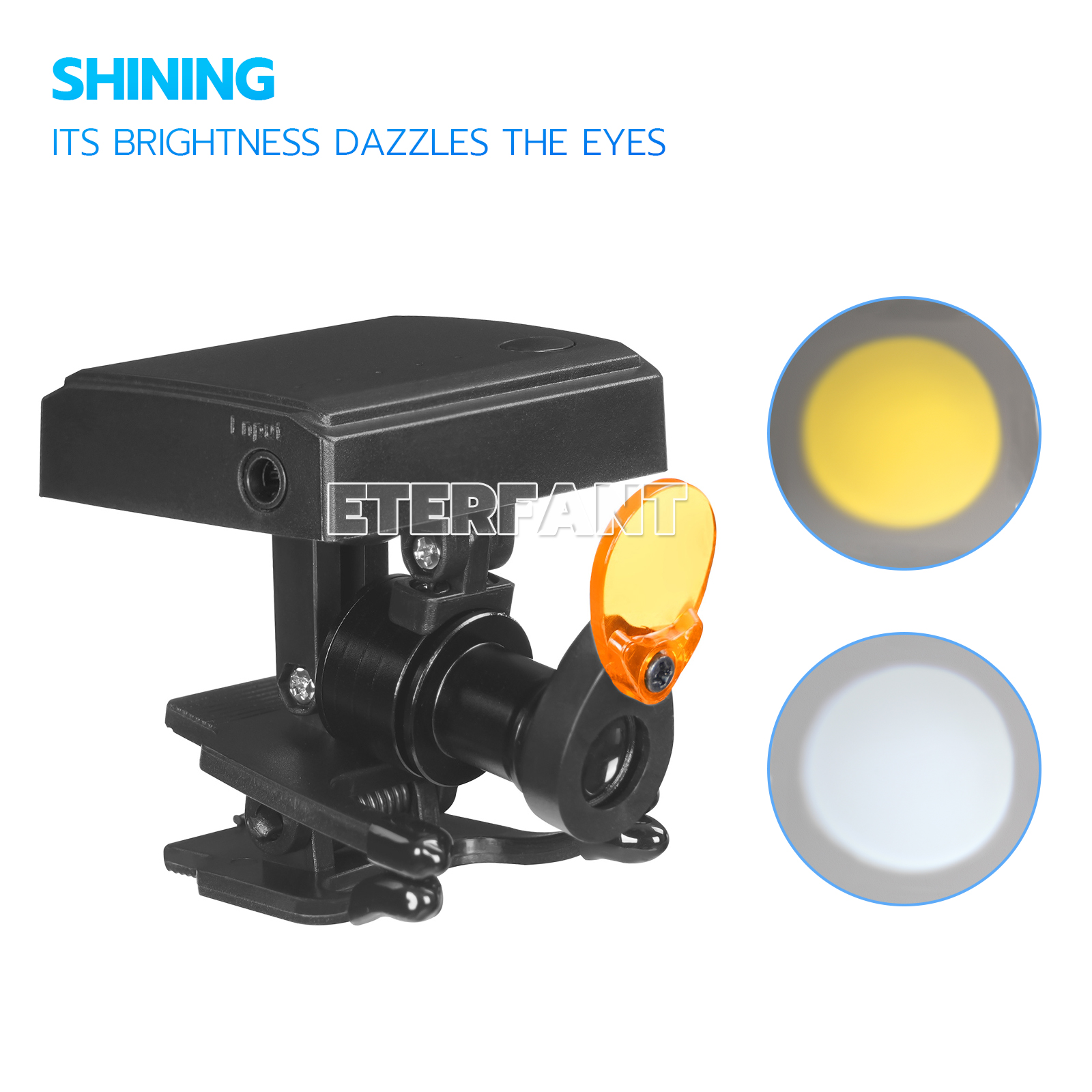 Dental Lightweight Head Lamp S - đánh giá và giá Led Medical Headlight