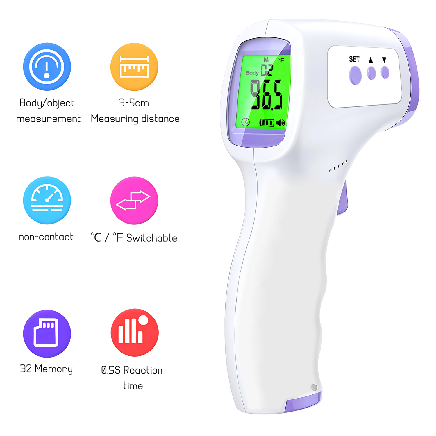 Digital Infrared Forehead Ther - đánh giá và giá Digital Thermometer Infrared