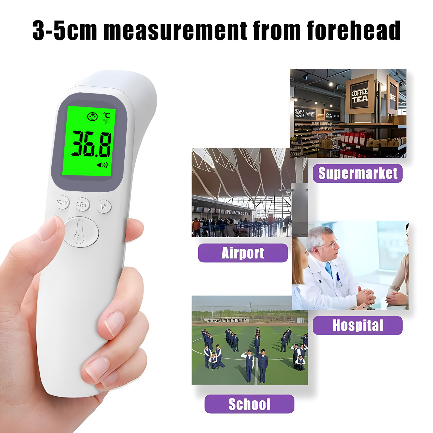 ALIWUZN Infrared Electronic Fo - đánh giá và giá Digital Thermometer Infrared