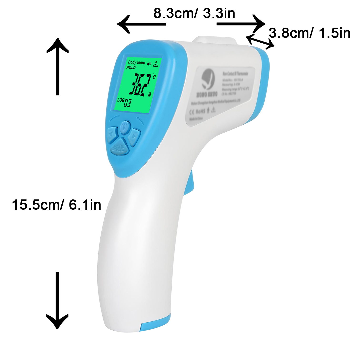 Non-Contact Digital Infrared F - đánh giá và giá Digital Thermometer Infrared