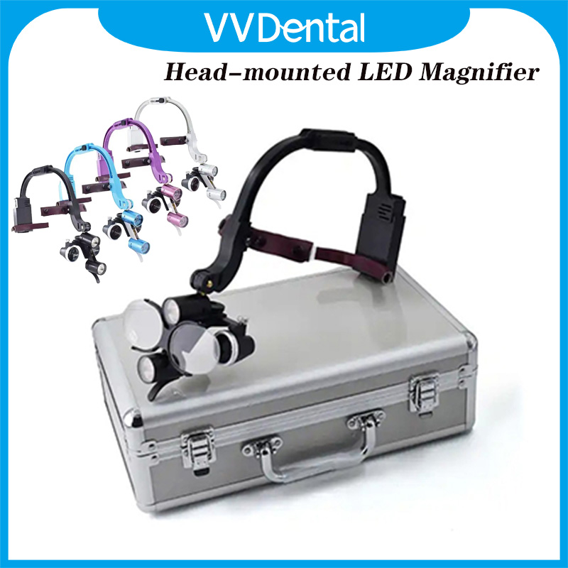 Dental Loupes with LED Light 2 - đánh giá và giá Led Medical Headlight