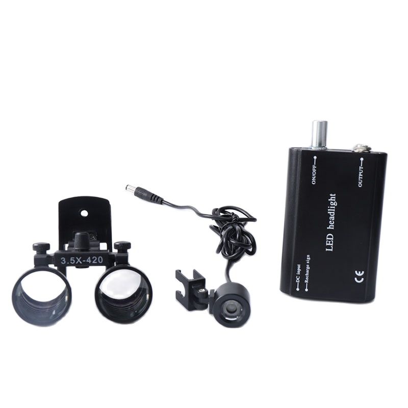 2.5X/3.5X Dental Loupes Clip B - đánh giá và giá Led Medical Headlight